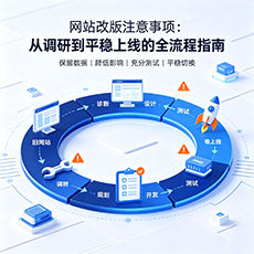 锡林郭勒盟建站-网站改版注意事项：从调研到平稳上线的全流程指南