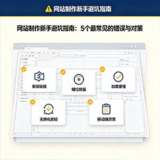 镶黄旗建站-网站制作新手避坑指南：5个最常见的错误与对策
