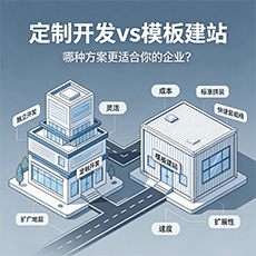 锡林郭勒盟建站-定制开发vs模板建站：哪种方案更适合你的企业？