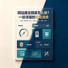 锡林郭勒盟建站-网站建设预算怎么做？一份详细的费用清单