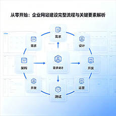 锡林郭勒盟建站-从零开始：企业网站建设完整流程与关键要素解析