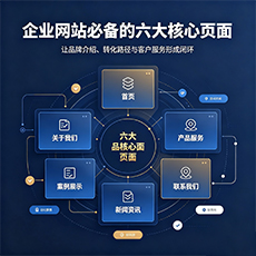 锡林郭勒盟建站-企业网站必备的六大核心页面
